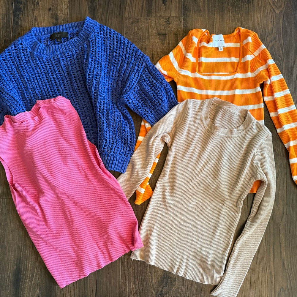 Colorful Sweater Collection Bundle